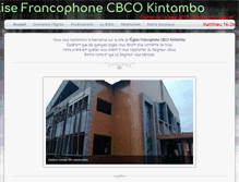 Tablet Screenshot of francophonecbco.org